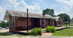 TRAIN DEPOT BUILDING ONLY – LAND NOT FOR SALE