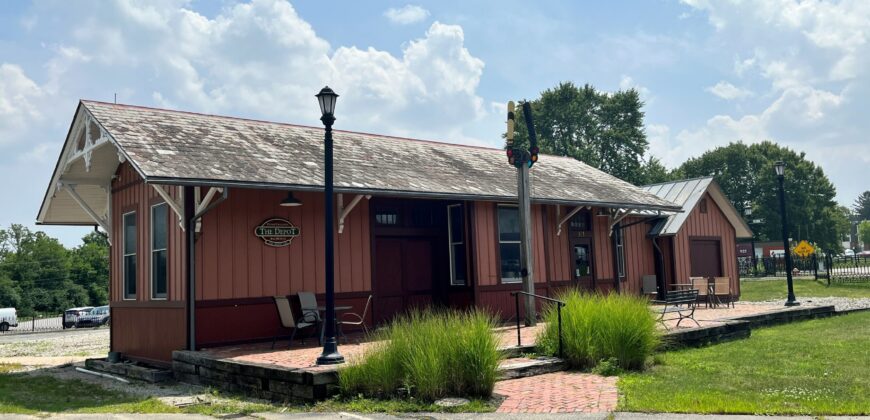 TRAIN DEPOT BUILDING ONLY – LAND NOT FOR SALE